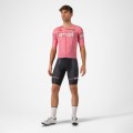 Heren Fietskleding Roze Giro d'Italia 2024 koersshirt