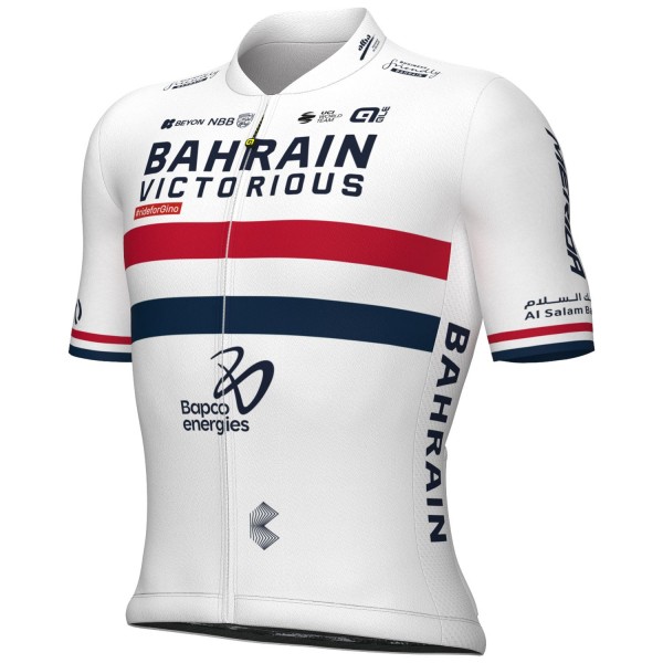 Ale Bahrain Victorious 2024-jersey voor heren - Brits kampioen