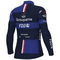 Heren Fietskleding Ale Groupama FDJ 2024 shirt met lange mouwen Heren Fietskleding Ale Groupama FDJ 2024 shirt met lange mouwen