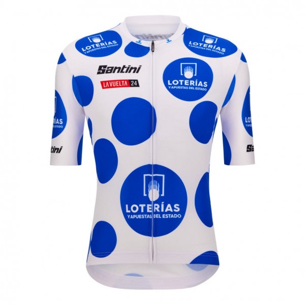 Heren Fietskleding Vuelta España Pois-shirt 2024