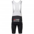 Heren Fietskleding Agu Team Visma Lease een fietsbroek met bretels bij fiets 2024