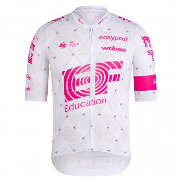 Heren Rapha EF Education EasyPost Pro Team Training 2025 Giro Jersey d'Italia Heren Rapha EF Education EasyPost Pro Team Training 2025 Giro Jersey d'Italia