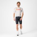 Heren Fietskleding Wit Giro d'Italia 2025 Competizione 3-shirt Heren Fietskleding Wit Giro d'Italia 2025 Competizione 3-shirt