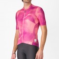 Heren Fietskleding Giro d'Italia 2025 espresso roze shirt Heren Fietskleding Giro d'Italia 2025 espresso roze shirt