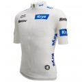 Santini witte Tour de France-jersey Frankrijk 2025 Fan Line-jersey voor heren Santini witte Tour de France-jersey Frankrijk 2025 Fan Line-jersey voor heren