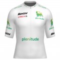 Santini witte Vuelta España 2025-jersey voor heren