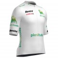 Santini witte Vuelta España 2025-jersey voor heren