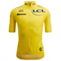 Heren Fietskleding Tour de France 2025 Fan Line Geel Shirt Heren Fietskleding Tour de France 2025 Fan Line Geel Shirt