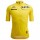 Heren Fietskleding Tour de France 2025 Fan Line Geel Shirt