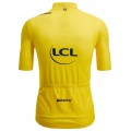 Heren Fietskleding Tour de France 2025 Fan Line Geel Shirt Heren Fietskleding Tour de France 2025 Fan Line Geel Shirt