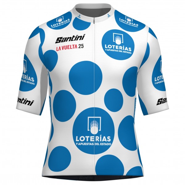 Heren Santini Pois Vuelta Espana 2025 shirt