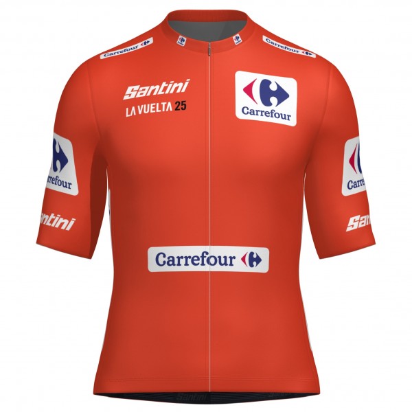 Heren Santini Rood Vuelta Espana 2025 shirt