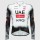 Heren UAE Team Emirates 2025 Primapelle Pissei shirt met lange mouwen