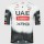 Heren Fietskleding Kleding UAE Team Emirates 2025 Magistrale Light Pissei-shirt