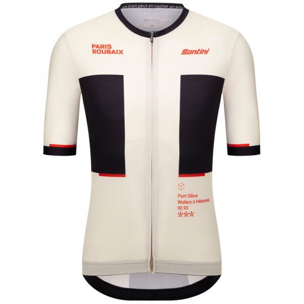 Heren Fietskleding Santini Parijs-Roubaix 2025 Shirt