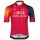 INEOS GRENADIERS 2023 ICON wielershirt met korte mouwen (lange ritssluiting) professioneel wielerteam