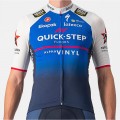 Quick Step Alpha Vinyl 2022 Competizione wielershirt met korte mouwen professioneel wielerteam Quick Step Alpha Vinyl 2022 Competizione wielershirt met korte mouwen professioneel wielerteam