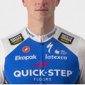 Quick Step Alpha Vinyl 2022 Competizione wielershirt met korte mouwen professioneel wielerteam Quick Step Alpha Vinyl 2022 Competizione wielershirt met korte mouwen professioneel wielerteam