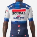 Soudal Quick-Step 2023 Aero Race 6.1 korte mouw wielershirt professionele wielerploeg Soudal Quick-Step 2023 Aero Race 6.1 korte mouw wielershirt professionele wielerploeg