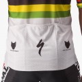 Soudal Quick-Step Wereldkampioen Rainbow Jersey 2023 Competizione wielertrui met korte mouwen professionele wielerploeg Soudal Quick-Step Wereldkampioen Rainbow Jersey 2023 Competizione wielertrui met korte mouwen professionele wielerploeg