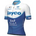 Team Jayco AlUla 2023 set (jersey met korte mouwen+broek)-ALE professionele wielerploeg Team Jayco AlUla 2023 set (jersey met korte mouwen+broek)-ALE professionele wielerploeg