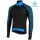 2019 Nalini CRIT 3L 2.0 Zwart-Blauw Thermal Wielershirt Lange Mouw 300FVSG