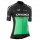 2019 Orbea Factory Racing Groen Dames's Wielershirt Korte Mouw 652JWCH