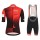 2019 Santini Tour De Suisse Rood Fietskleding Set Fietsshirt Met Korte Mouwen+Korte Koersbroek Bib 728HUTB