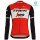 2019 Trek Factory Racing Rood Thermal Wielershirt Lange Mouw 142XKFG