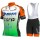2019 Bardiani Csf Fietskleding Set Wielershirt Korte Mouw+Korte Fietsbroeken Bib