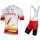 COFIDIS 2019 Fietskleding Set Wielershirt Korte Mouw+Korte Fietsbroeken Bib