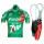 Retro Fanini 7 UP Fietskleding Set Wielershirt Korte Mouw+Korte Fietsbroeken Bib