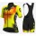 Ale Cipollini 2019 Dames Fietskleding Set Wielershirt Korte Mouw+Korte Fietsbroeken Bib