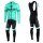 2020 Bianchi YDL Thermal Fietskleding Set Wielershirts Lange Mouw+Lange Wielrenbroek Bib 968PQUJ
