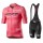 2020 GIRO D'ITALIA Maglia Rosa Fietskleding Set Fietsshirt Met Korte Mouwen+Korte Koersbroek Bib 569TATD