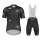 2020 MALOJA PazenM. Zwart Fietskleding Set Fietsshirt Met Korte Mouwen+Korte Koersbroek Bib 297HDZC