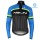 2020 Nalini Thebe Zwart-Blauw Thermal Wielershirt Lange Mouw 202QLTC