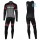 2020 Nalini Thebe Zwart-Rood Thermal Fietskleding Set Wielershirts Lange Mouw+Lange Wielrenbroek Bib 373SNWS