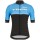 2020 TREK Factory Racing Blauw-Zwart Wielershirt Korte Mouw 372QABJ