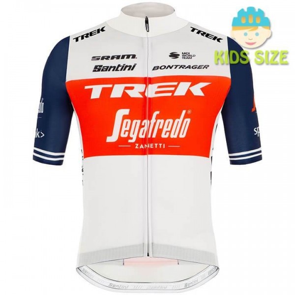 2020 TREK-Segafredo Pro Team Kids Wielershirt Korte Mouw 838GJBN