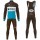 2020 Team AG2R Thermal Fietskleding Set Wielershirts Lange Mouw+Lange Wielrenbroek Bib 644KTKZ