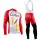2020 Team Cofidis Pro Wielerkleding Set Wielershirt Lange Mouw+Lange Fietsbroeken Bib 643RYHU