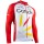 2020 Team Cofidis Pro Fietskleding Wielershirt Lange Mouw 187DDUQ