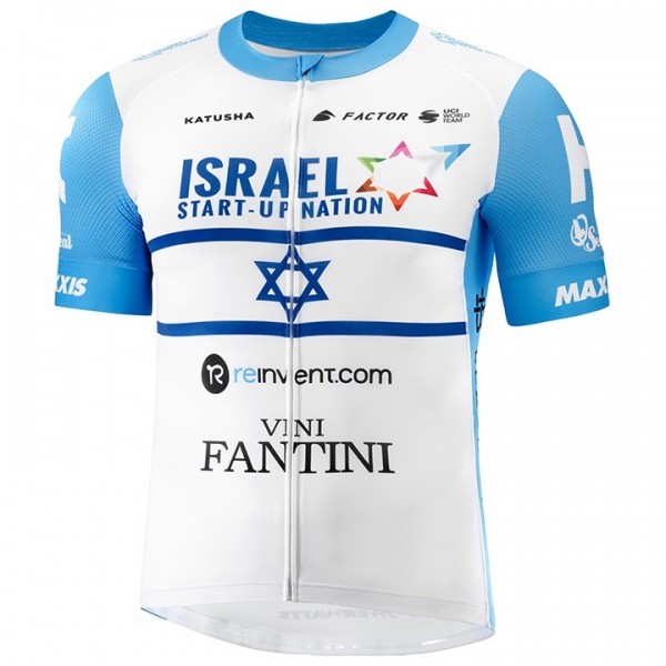 2020 Team ISRAEL STAT-UP NATION Wielershirt Korte Mouw 616URFQ 2020 Team ISRAEL STAT-UP NATION Wielershirt Korte Mouw 616URFQ