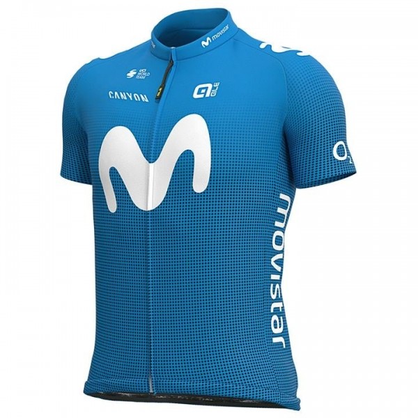 2020 Team Movistar Wielershirt Korte Mouw 912IJVA
