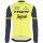 2020 Trek Segafredo Factory Racing Geel Fietskleding Wielershirt Lange Mouw 117RVLV