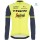 2020 Trek Segafredo Factory Racing Geel Thermal Wielershirt Lange Mouw 666OQMA