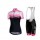 2015 ALE Wielerkleding Set Wielershirt Met Korte Mouwen+Korte Koersbroek Zwart Roze 1 Dame