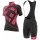 ALE PRR STARS Dames PINK Wielerkleding Set Wielershirt Korte+Korte Fietsbroeken Bib