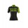 ALE PRR 2.0 PIUMA Dames Wielershirt Korte Mouw Fluo Groen